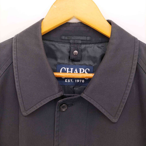 チャップス CHAPS 比翼 コットン ステンカラー コート メンズ import:L