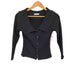 イヴサンローラン Yves Saint Laurent ウール切替ニットカーディガン レディース import:M
