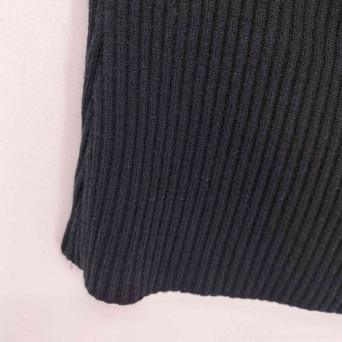 イヴサンローラン Yves Saint Laurent ウール切替ニットカーディガン レディース import:M