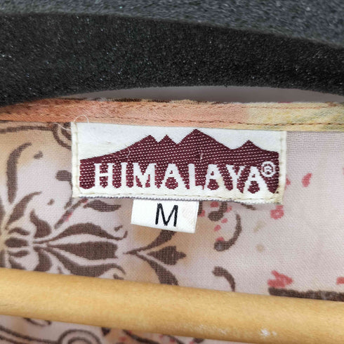 HIMALAYA 総柄 シアーブラウス casual レディース M