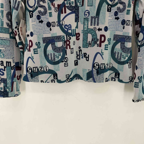 ハイネック モノグラムカットソー casual レディース