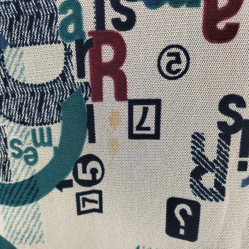 ハイネック モノグラムカットソー casual レディース
