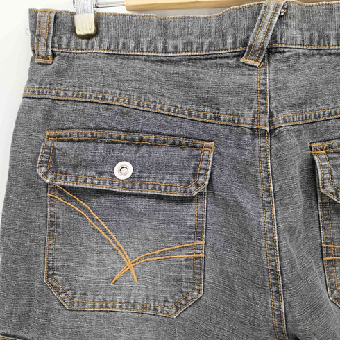 KISSMARK デニム カーゴ ワイド ショート パンツ Y2K メンズ JPN:XL