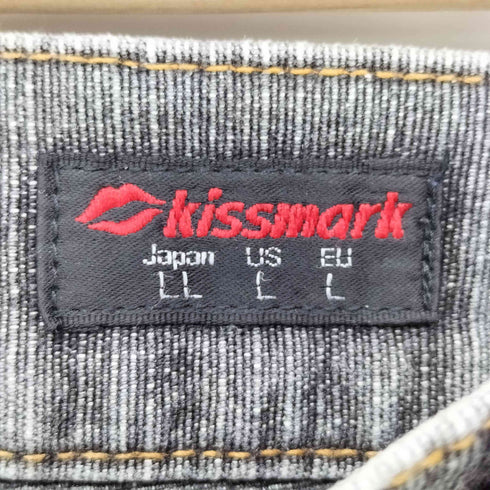 KISSMARK デニム カーゴ ワイド ショート パンツ Y2K メンズ JPN:XL