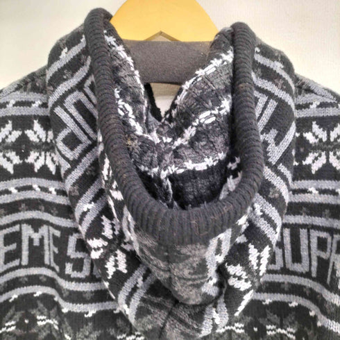 シュプリーム Supreme 22AW TS FAIRE ISLE F/Z HOODED SWEATER メンズ import:XL