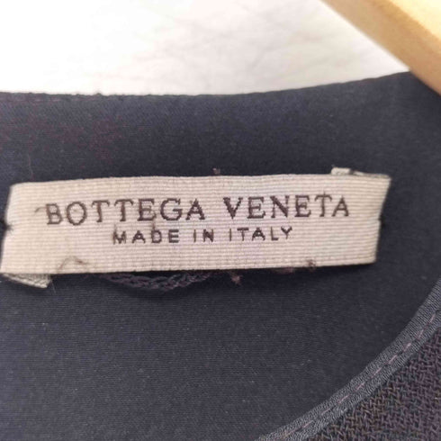 ボッテガヴェネタ BOTTEGA VENETA イタリア製 カラーブロック ロングスリーブワンピース レディース JPN:38