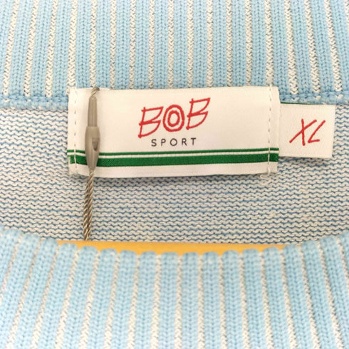 BOB SPORT ロゴ刺繍クルーネックセーター メンズ JPN:XL