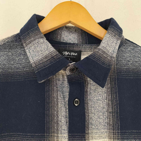 シャカウェアー SHAKA WEAR チェック ネルシャツ メンズ L