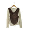 THE OPEN PRODUCT シースルーレイヤードカットソー import レディース 2