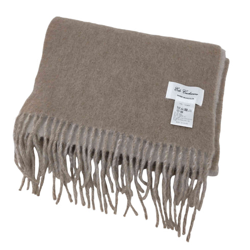 Eds Cashmere リバーシブル カシミヤ フリンジ マフラー レディース
