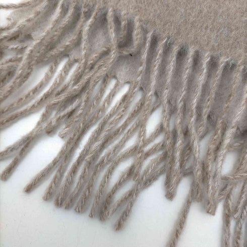 Eds Cashmere リバーシブル カシミヤ フリンジ マフラー レディース