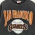 ナツメグ NUTMEG 90S USA製 MLB ベースボール チーム プリント スウェット メンズ import:L