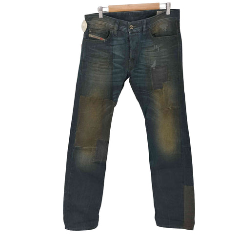 ディーゼル DIESEL safado パッチワークデニムパンツ メンズ 32×32