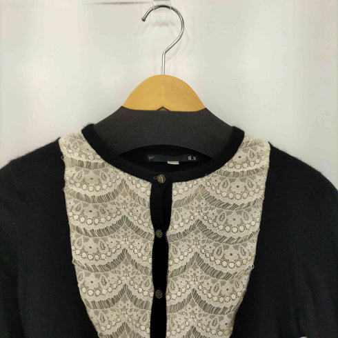 レース カシミヤニット casual レディース M