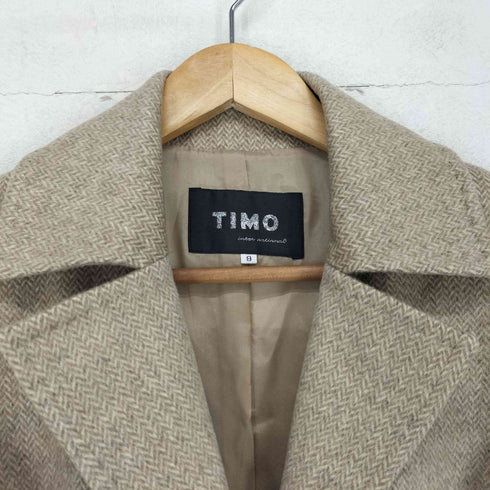 cashmere カシミヤ100% チェスターコート レディース JPN:9号