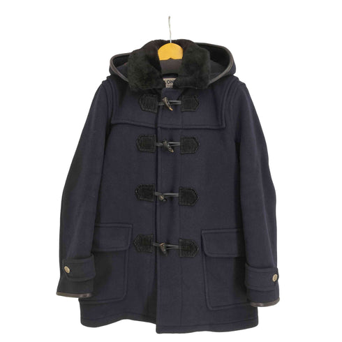 ロンドントラディション LONDON TRADITION 英国製 レザー切替ダッフルコート メンズ UK:40