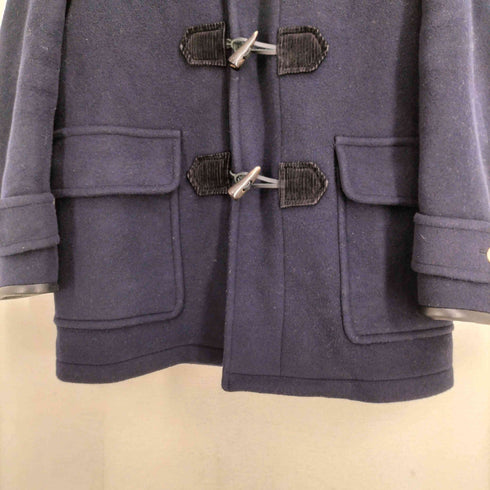 ロンドントラディション LONDON TRADITION 英国製 レザー切替ダッフルコート メンズ UK:40