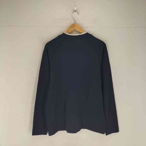 ボスヒューゴボス BOSS HUGO BOSS パイピングクルーネックコットンニット メンズ import:M
