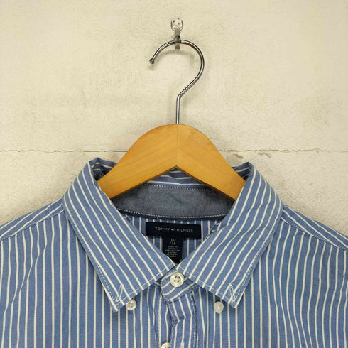 トミーヒルフィガー TOMMY HILFIGER ボタンダウンストライプシャツ メンズ 16