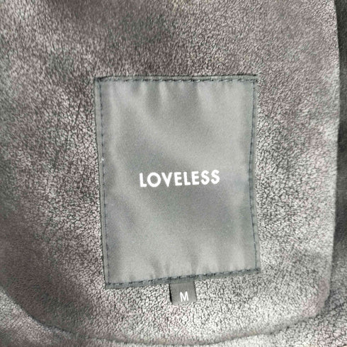 ラブレス LOVELESS 異素材切替ボアフリースフェイクムートンジャケット メンズ JPN:M