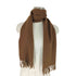 ジェイプレス J.PRESS cashmere カシミヤ100% フリンジマフラー メンズ