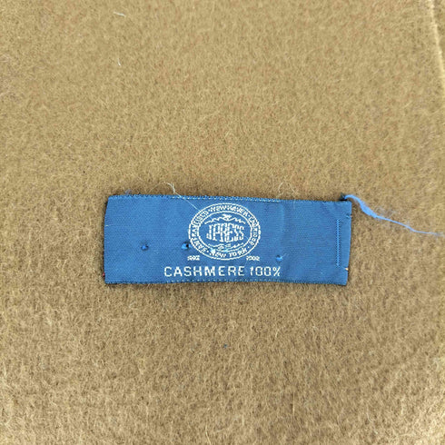 ジェイプレス J.PRESS cashmere カシミヤ100% フリンジマフラー メンズ