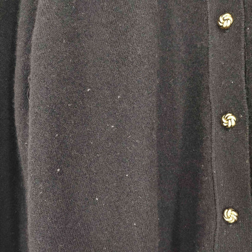 CORSO cashmere カシミヤ100% 金ボタン クルーネックカーディガン レディース