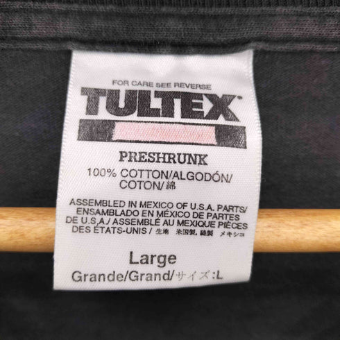タルテックス TULTEX 90s 企業 プリント クルーネックTシャツ レディース L