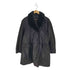 best/e Y's for men produce lamb leather ムートン切替 レザーコート メンズ