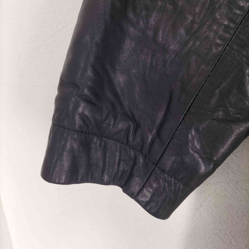 best/e Y's for men produce lamb leather ムートン切替 レザーコート メンズ