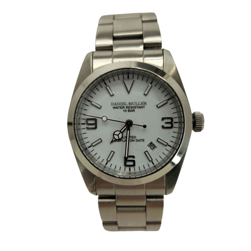 DANIEL MULLER アナログ クォーツ 腕時計 メンズ