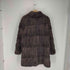 fur jacket リバーシブルファージャケット 裏地レオパード レディース