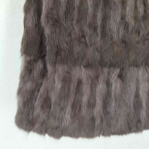 fur jacket リバーシブルファージャケット 裏地レオパード レディース