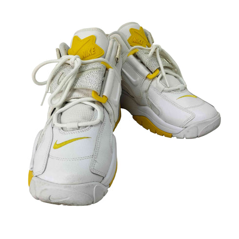 ナイキ NIKE Women's Air Barrage Mid White Chrome Yellow ウィメンズ エアバラージ ミッド スニーカー レディース JPN:24.5