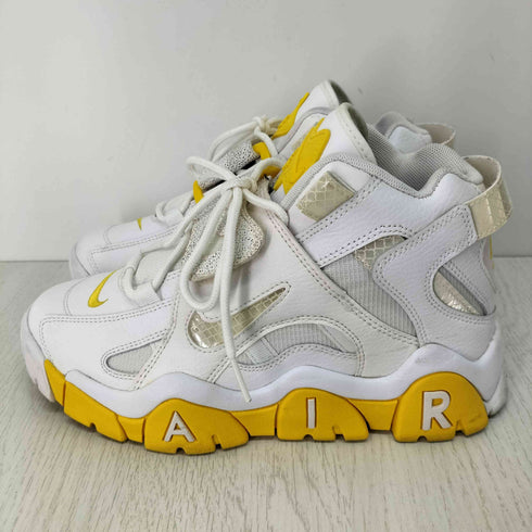 ナイキ NIKE Women's Air Barrage Mid White Chrome Yellow ウィメンズ エアバラージ ミッド スニーカー レディース JPN:24.5