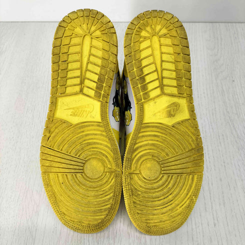 ジョーダンブランド JORDAN BRAND GS Air Jordan 1 Mid Dynamic Yellow Floral GS エアジョーダン1 ミッド レディース JPN:24