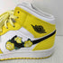 ジョーダンブランド JORDAN BRAND GS Air Jordan 1 Mid Dynamic Yellow Floral GS エアジョーダン1 ミッド レディース JPN:24