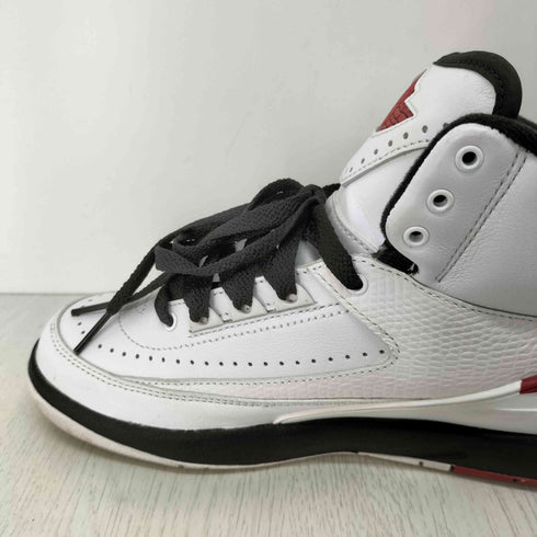 ナイキ NIKE WMNS AIR JORDAN 2 RETRO WHITE/VARSITY RED-BLACK レディース JPN:24