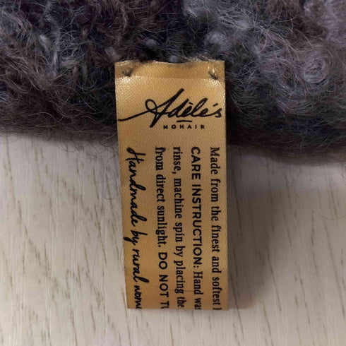 Adele's MOHAIR モヘヤ混 スヌード レディース