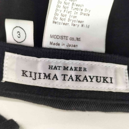 キジマタカユキ KIJIMA TAKAYUKI Cotton Cap メンズ