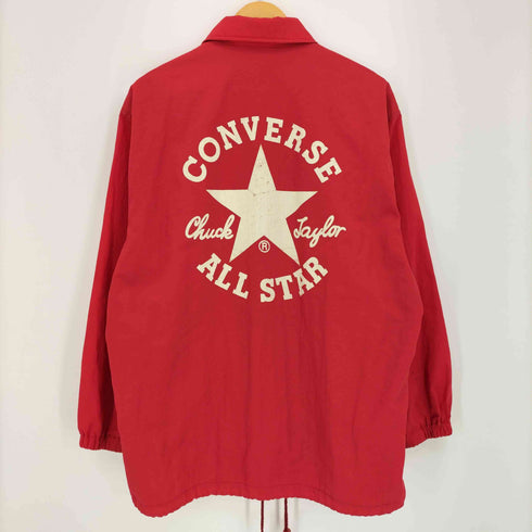 コンバース CONVERSE 90s 裏地メッシュ ロゴプリント コーチジャケット メンズ