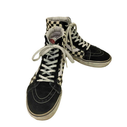 バンズ VANS BONES BRIGADE SK8-HI チェッカーフラッグ メンズ US:10.5