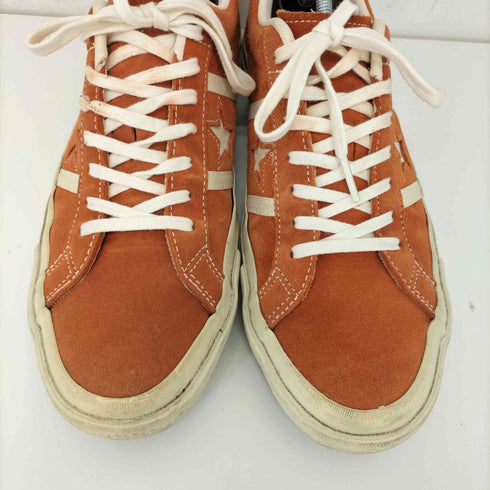 コンバース CONVERSE STAR&BARS SUEDE ORANGE/WHITE メンズ CONVERSE:9