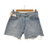 リーバイス Levis 90S USA製 501 ボタン裏 520 刻印 カットオフ ショート デニム パンツ 1996年製 レディース W:32 L:34