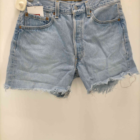 リーバイス Levis 90S USA製 501 ボタン裏 520 刻印 カットオフ ショート デニム パンツ 1996年製 レディース W:32 L:34