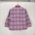 ランバンコレクション LANVIN COLLECTION ロゴ 刺繍 L/S チェック パジャマ シャツ レディース import:S