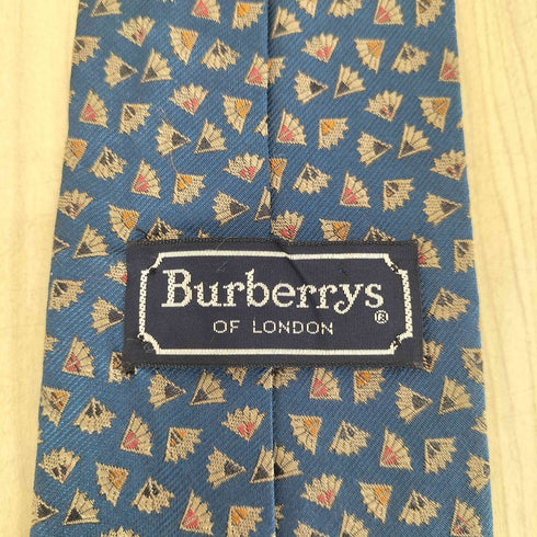 バーバリーズ BURBERRYS 総柄 シルクネクタイ メンズ