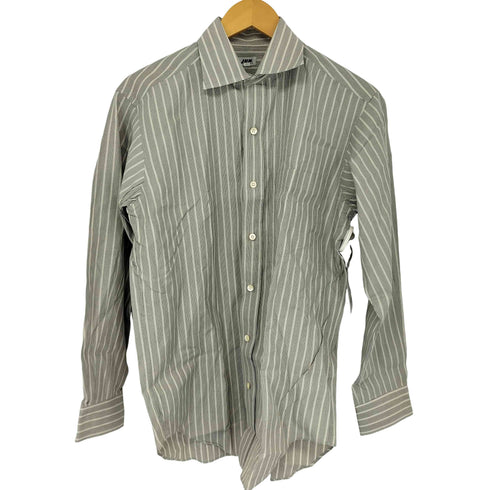 ジュンメン JUN MEN OLD ワイドカラーストライプシャツ メンズ JPN:M