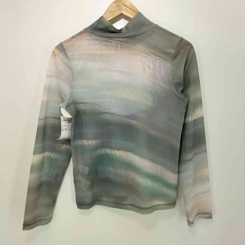 レイビームス Ray BEAMS 24AW RBS グラデーション プリント ハイネック トップス レディース