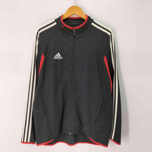 アディダス adidas CLIMA COOL 3ストライプス メッシュ切替 裾ジップ トラックパンツ ジャージ メンズ 90 175-185cm